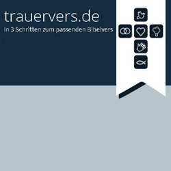 Passende Bibelverse für die Bestattung